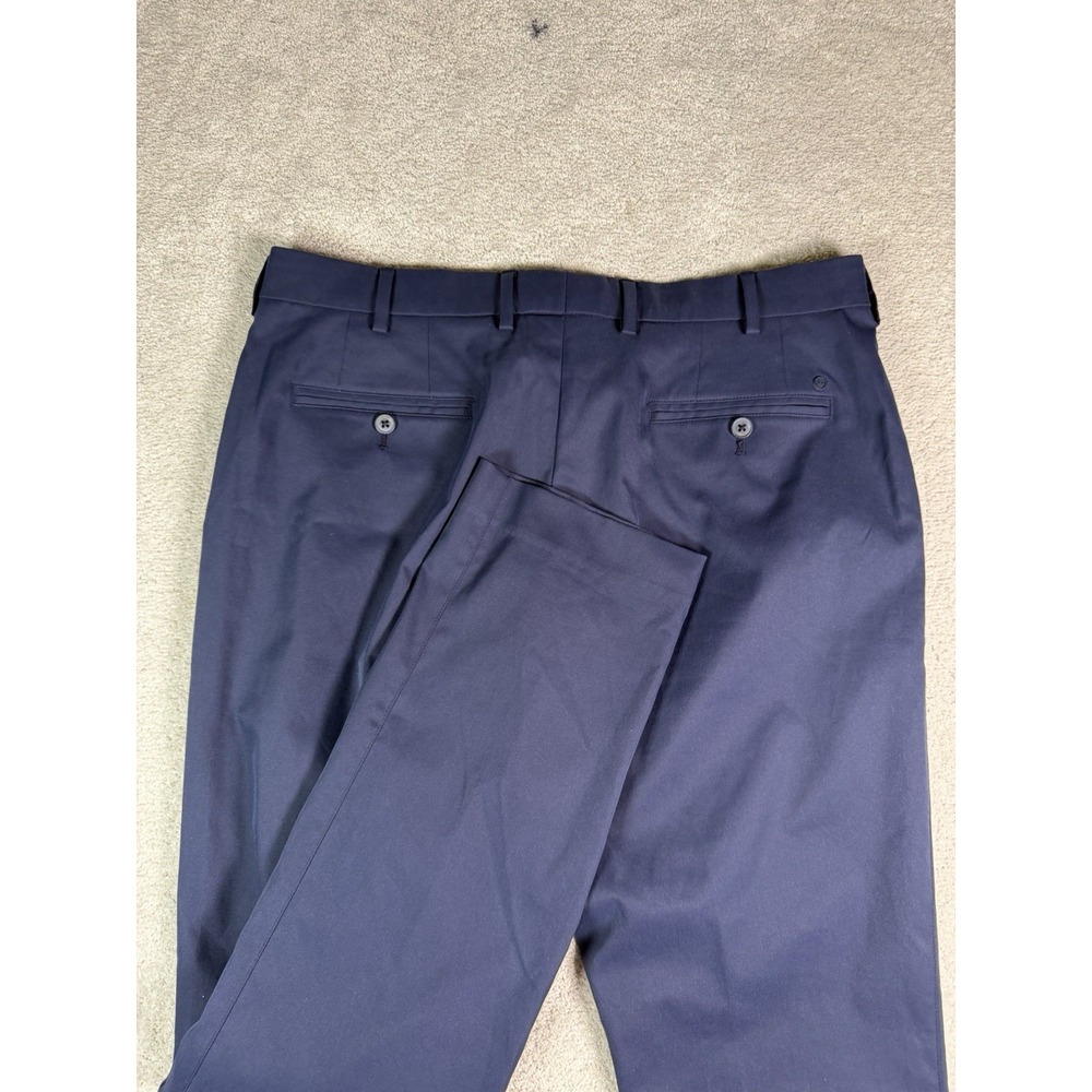 Peter Millar Crown Sport Eb66 Performance Pants Men's 35x32 Blue Golf